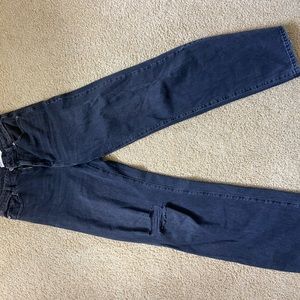 Women’s 90s high rise wide leg jeans